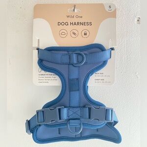 Wild One Dog Harness Navy Blue Small for Cocker Spaniels, Pugs, Boston Terriers